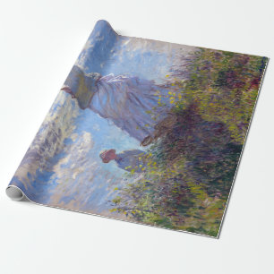 Claude Monet Frau mit einem Parasol Geschenkpapier