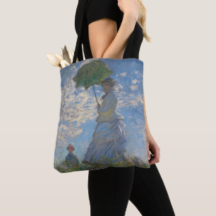 Claude Monet Frau mit einem Sonnenschirm Meisterwe