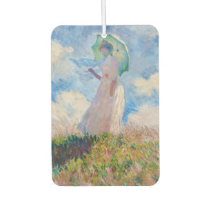 Claude Monet - Frau mit einem Sonnenschirm nach li Autolufterfrischer