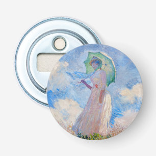 Claude Monet - Frau mit einem Sonnenschirm nach li Flaschenöffner