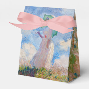 Claude Monet - Frau mit einem Sonnenschirm nach li Geschenkschachtel