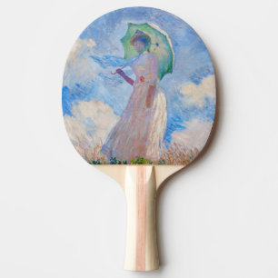 Claude Monet - Frau mit einem Sonnenschirm nach li Tischtennis Schläger