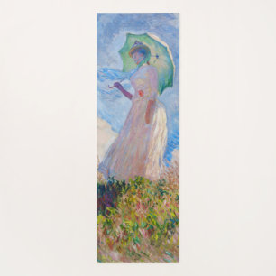 Claude Monet - Frau mit einem Sonnenschirm nach li Yogamatte