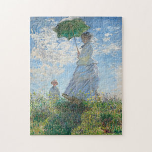 Claude Monet Frau mit Parasol / La Promenade Puzzle