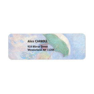 Claude Monet - Frau mit Sonnenschirm nach rechts