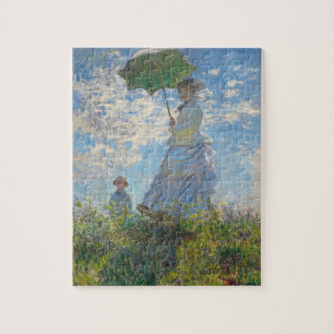 Claude Monet   Frau mit Sonnenschirm Puzzle
