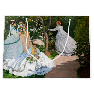 Claude Monet - Frauen im Garten Große Geschenktüte