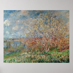 Claude Monet   Frühjahr Poster