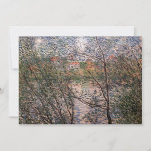 Claude Monet - Frühling durch die Zweige Dankeskarte