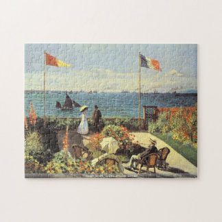Claude Monet - Garten an Sainte Adresse Puzzle
