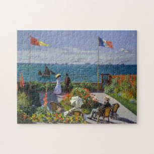 Claude Monet - Garten in Sainte-Adresse Puzzle