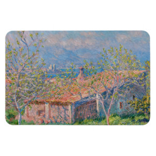 Claude Monet - Gartenhaus bei Antibes Magnet