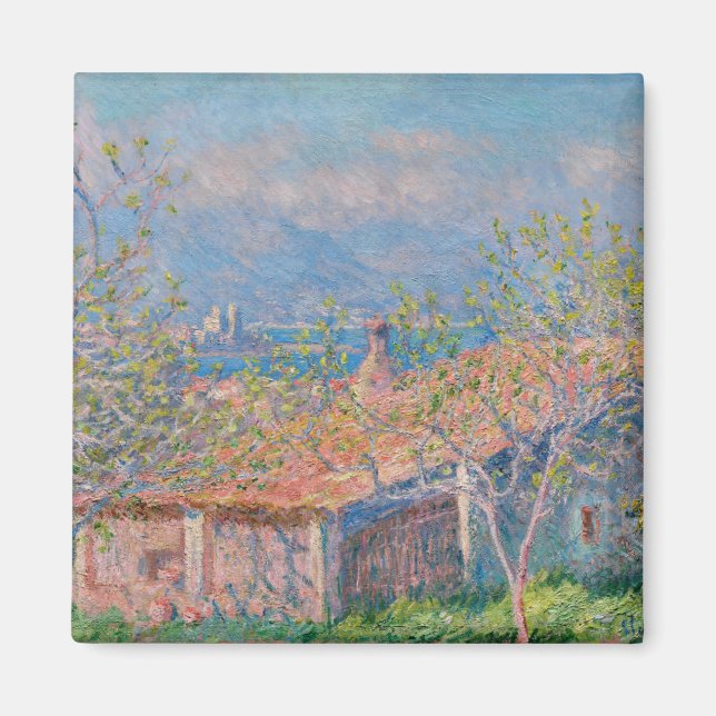 Claude Monet - Gartenhaus bei Antibes Magnet (Vorne)