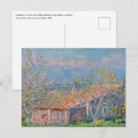 Claude Monet - Gartenhaus bei Antibes