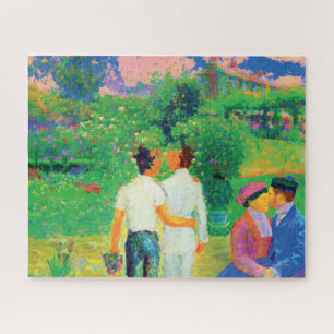 Claude Monet Gay Lovers AI Generiert Puzzle