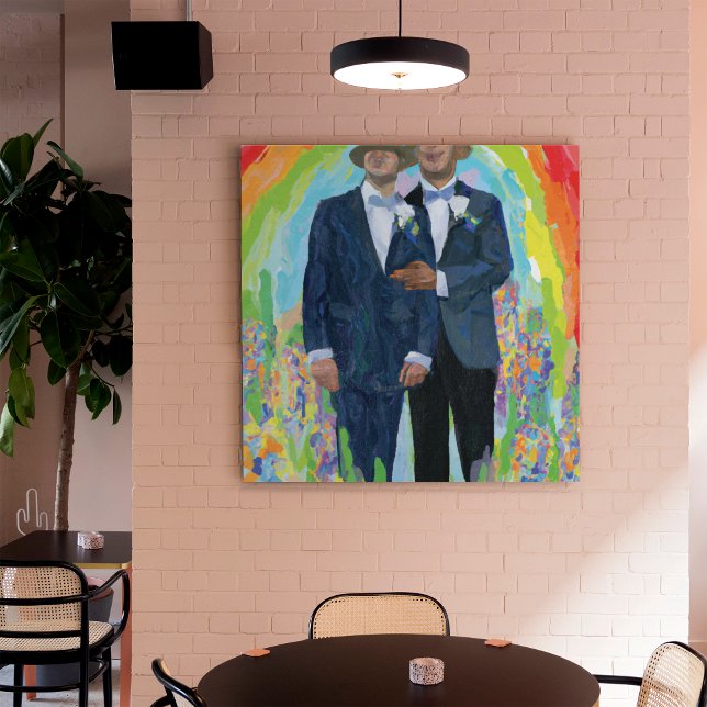 Claude Monet Gay Wedding AI Poster (Von Creator hochgeladen)