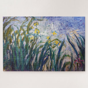 Claude Monet - Gelbe und Lila Irische Puzzle