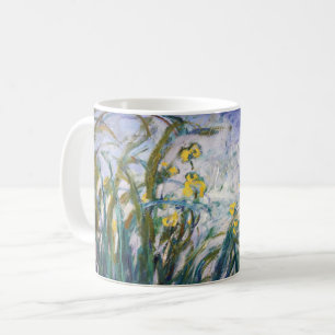 Claude Monet - Gelbe und violette Schwertlilien Kaffeetasse