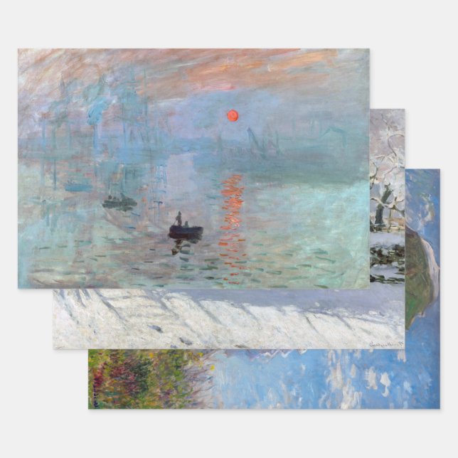 Claude Monet Geschenkpapier Set (Set)