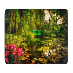 Claude Monet Giverny Pond Lilies Schneidebrett