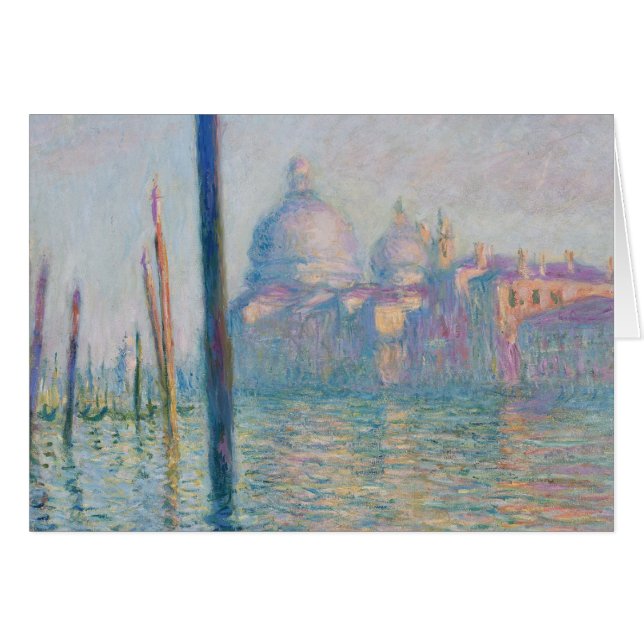 Claude Monet Grand Canal Venedig Italien Reisen (Vorderseite (Horizontal))