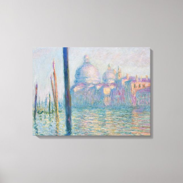 Claude Monet Grand Canal Venedig Italien Reisen Leinwanddruck (Vorderseite)