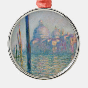 Claude Monet Grand Canal Venedig Italien Reisen Silbernes Ornament