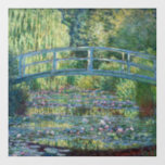 Claude Monet - Grüne Harmonie Bodenaufkleber<br><div class="desc">Wasserliliensee,  Grüne Harmonie / Le Bassin aux Nympheas,  Harmonie Verte von Claude Monet im Jahre 1899</div>