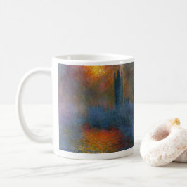 Claude Monet - Häuser des Parlaments Kaffeetasse