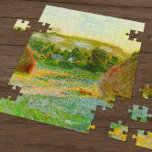 Claude Monet // Haystacks Puzzle<br><div class="desc">Haystacks ist ein Titel einer Reihe von impressionistischen Gemälden von Claude Monet. Die Hauptthemen aller Gemälde der Serie sind Heustapel auf dem Feld nach der Erntezeit. Die Serie ist bekannt für ihre thematische Verwendung von Wiederholungen, um Unterschiede in der Wahrnehmung von Licht in verschiedenen Zeiten des Tages, Jahreszeiten und Arten...</div>