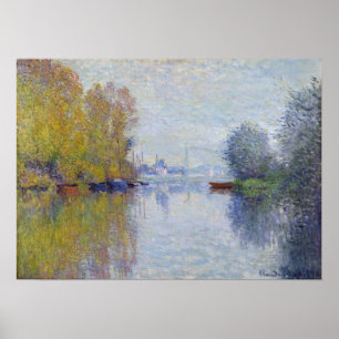 Claude Monet Herbst auf der Seine, Argentinien Poster