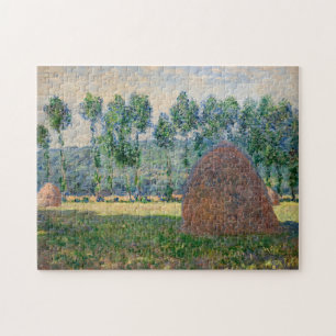 Claude Monet - Heuhaufen bei Giverny Puzzle