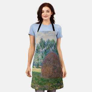 Claude Monet - Heuschober bei Giverny Schürze