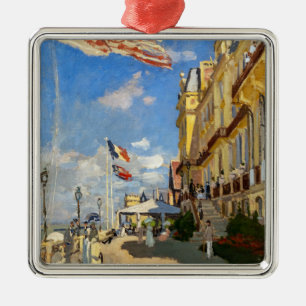 Claude Monet - Hotel des Roches Noires, Trouville Ornament Aus Metall