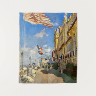 Claude Monet - Hotel des Roches Noires, Trouville Wandteppich