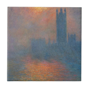 Claude Monet - Houses of Parliament London Fliese