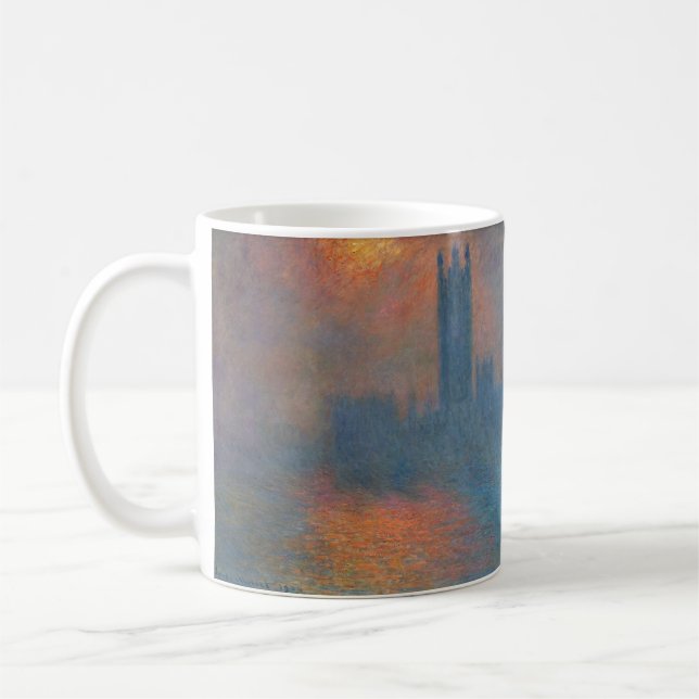 Claude Monet - Houses of Parliament London Kaffeetasse (Links)