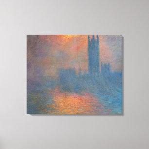 Claude Monet - Houses of Parliament London Leinwanddruck