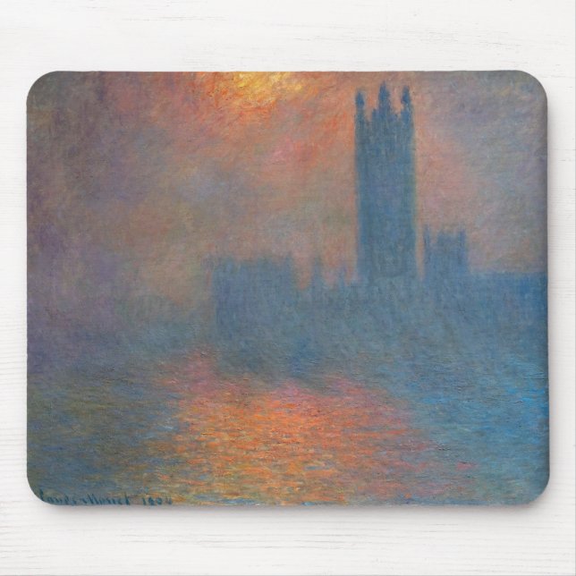 Claude Monet - Houses of Parliament London Mousepad (Vorne)