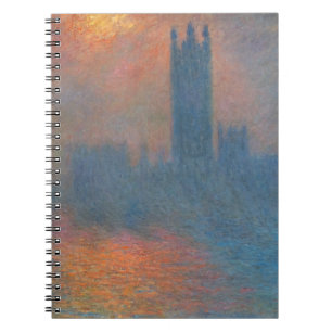 Claude Monet - Houses of Parliament London Notizblock