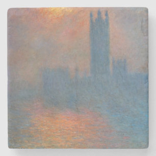 Claude Monet - Houses of Parliament London Steinuntersetzer