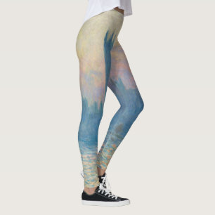 Claude Monet Houses of Parliament Sonnenuntergang Leggings