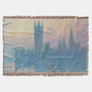 Claude Monet Houses of Parliament Sunset Decke