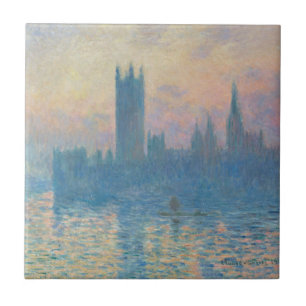 Claude Monet Houses of Parliament Sunset Fliese