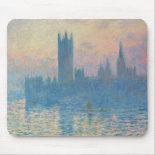 Claude Monet Houses of Parliament Sunset Mousepad