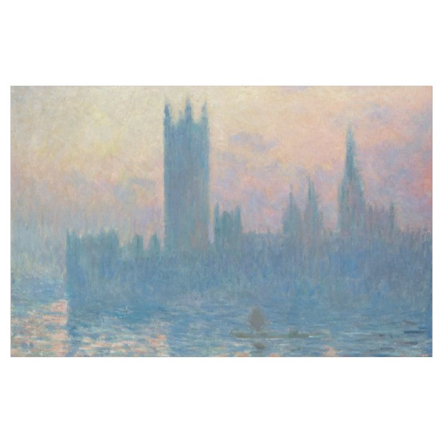 Claude Monet Houses of Parliament Sunset Stoff (Yard (91,4 cm))