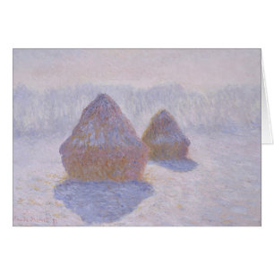 Claude Monet   Hystacks Effect of Snow and Sun