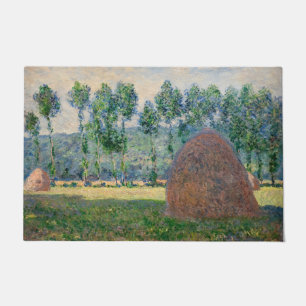 Claude Monet - Hystacks in der Nähe von Giverny Fußmatte