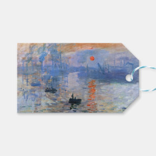 Claude Monet Impression soleil levant 1872 Hafen K Geschenkanhänger