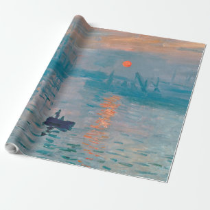 Claude Monet Impression Sonnenaufgang Französisch Geschenkpapier